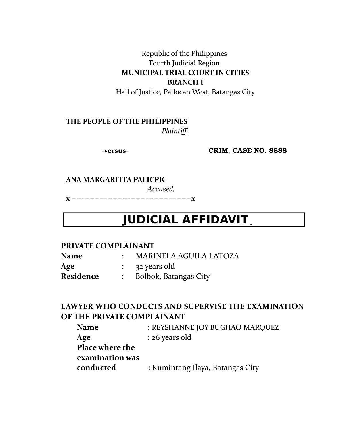 judicial-affidavit-grave-oral-defamation-republic-of-the-philippines