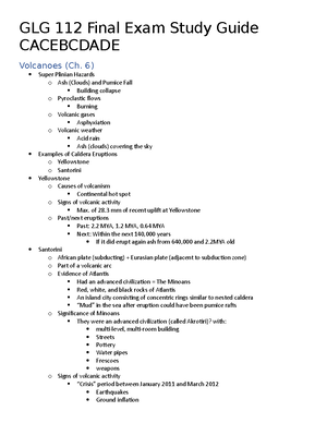 GLG Final Notes - UNIT 1 & 2: Meteorites All Terrestrial Planets Have A ...