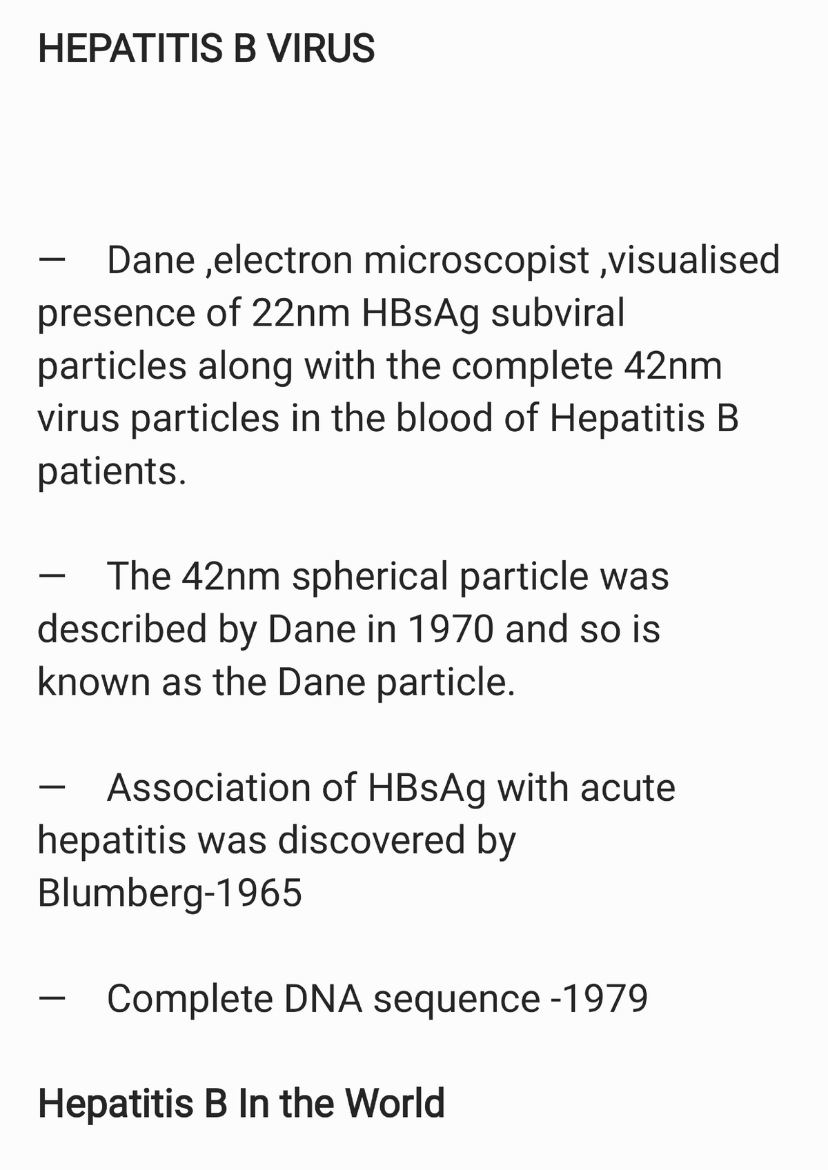 Introduction, Epidemiology And Morphology Of Hepatitis B Virus ...