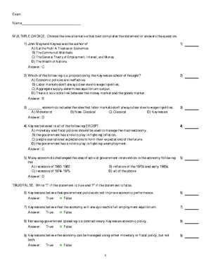 Chapter 02 Test Bank - M/C with answers - Chapter 02 Test Bank _Student ...