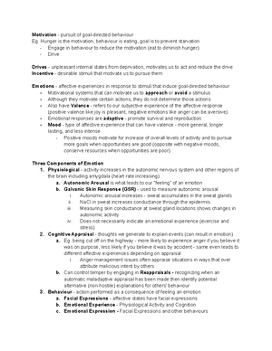 Psych 101 - Concept Map Pdf - Psych 101 - Studocu