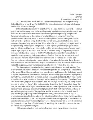 Document Analysis 3-1 - Sofia Rodriguez 6/24/ Primary Source Analysis 3 ...
