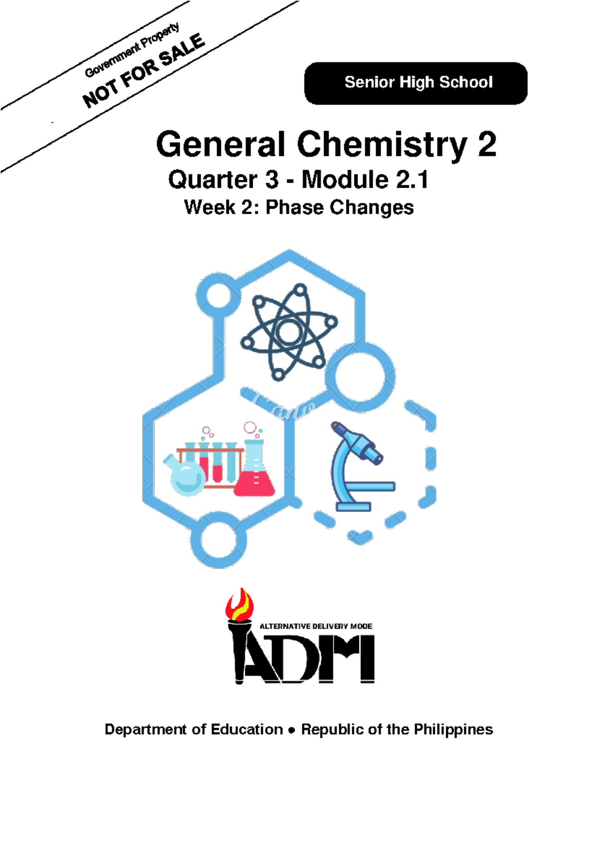 Gen Chem 2 Q3 Module-2 - Senior High School NOT General Chemistry 2 ...