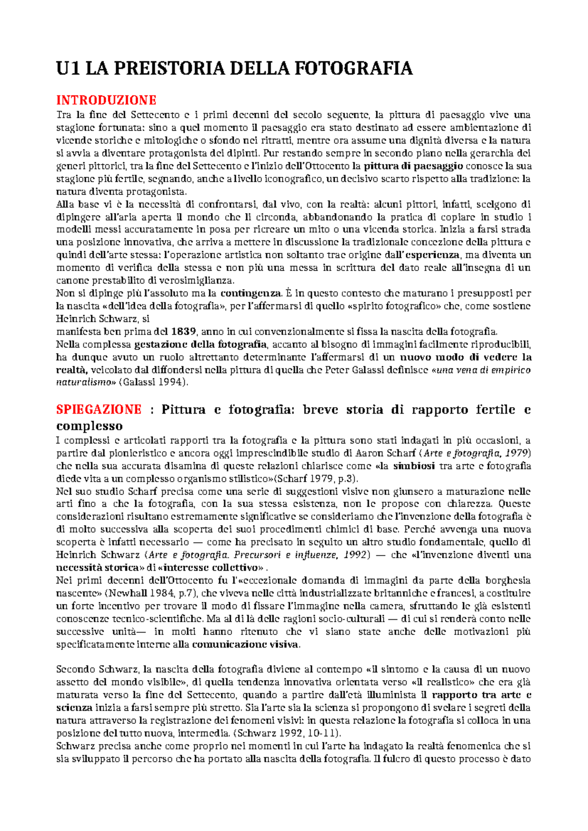ORIGINI DELLA STORIA DELLA FOTOGRAFIA - U1 LA PREISTORIA DELLA ...