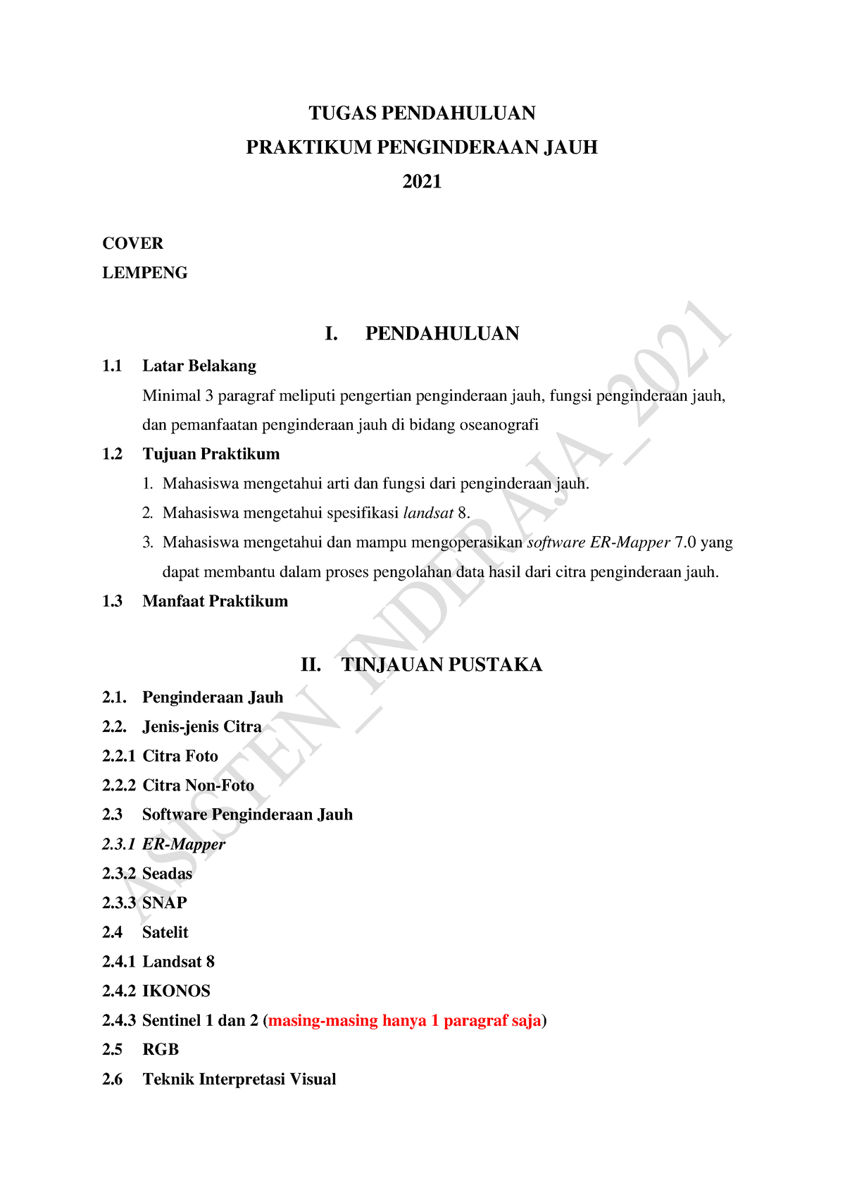 Format Tugas Pendahuluan Modul 1 - TUGAS PENDAHULUAN PRAKTIKUM ...