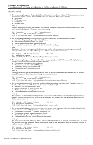 Exam View - Chapter 10 - Adaptive Quiz - Chapter 10: Documentation ...