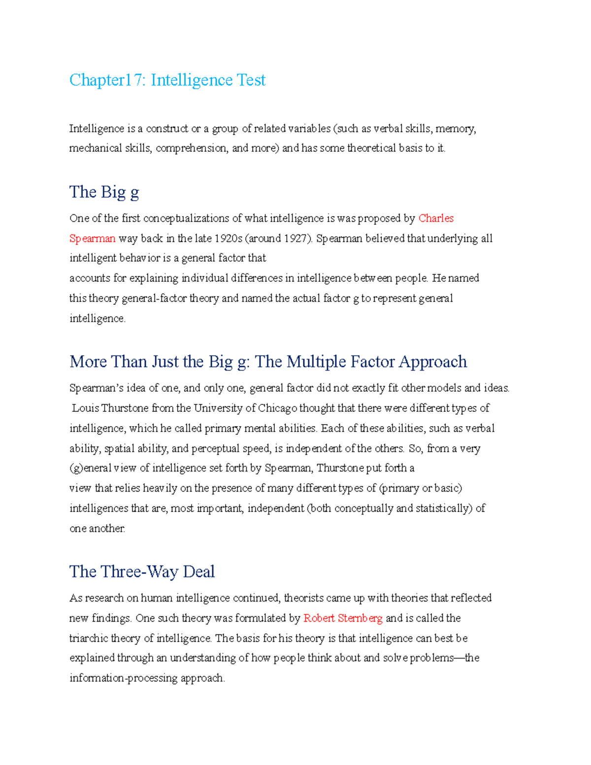 chapter-17-intelligence-test-chapter17-intelligence-test