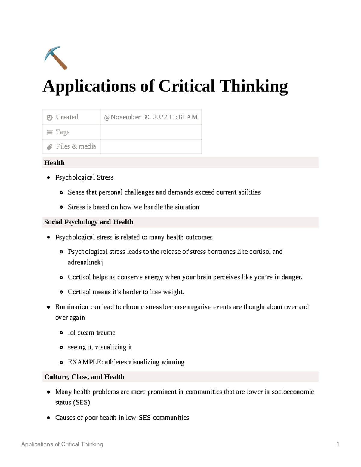 application of critical thinking in journalism