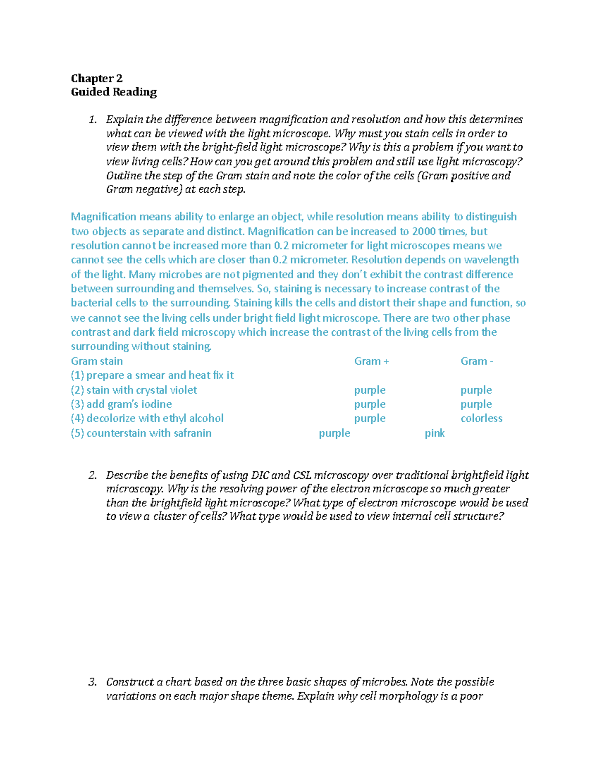 Guided Reading Chapter 2 - Chapter 2 Guided Reading 1. Explain the ...