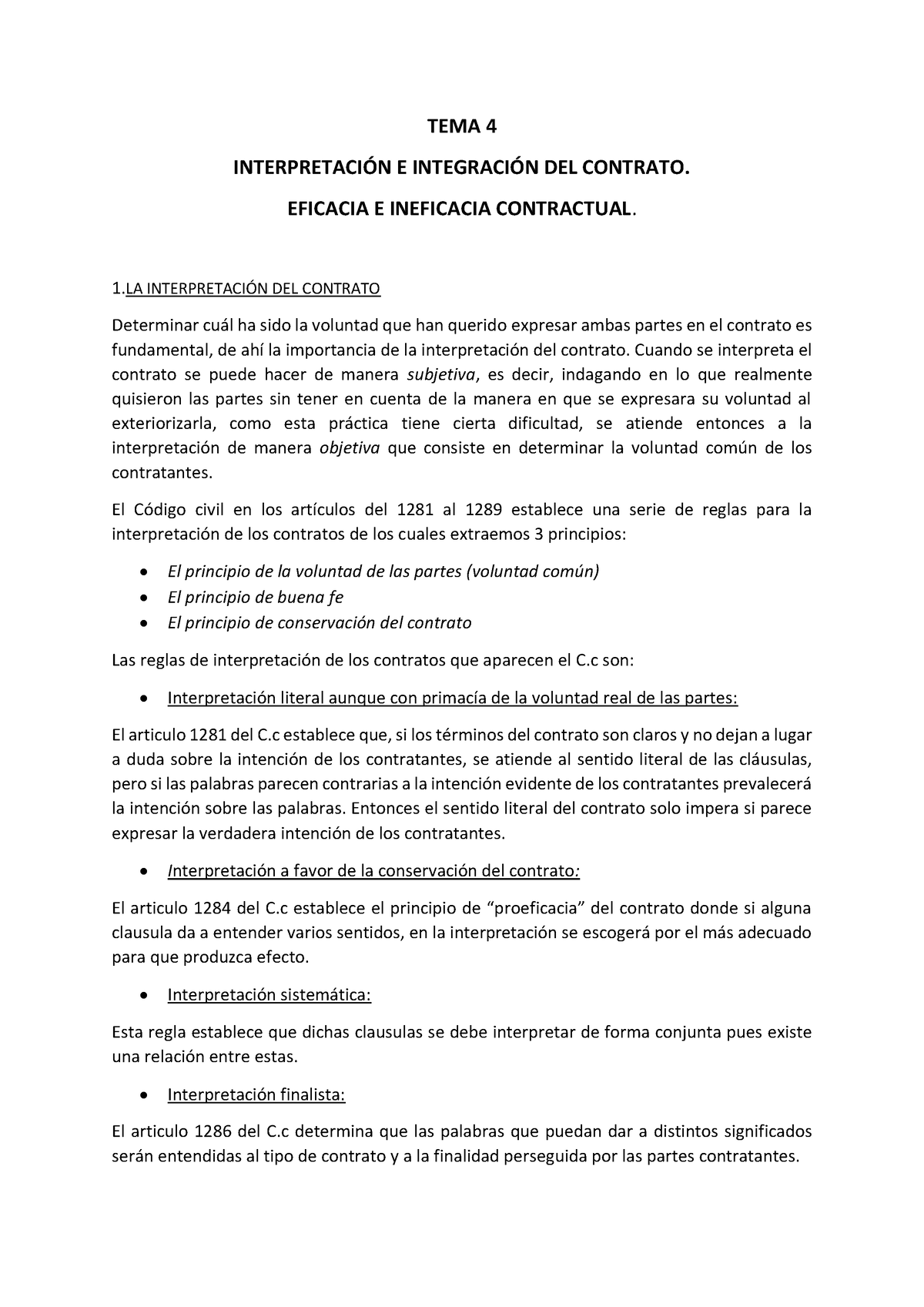 Tema 4 - Apuntes Tema 4 De Derecho Civil Y Patrimonial. - TEMA 4 ...