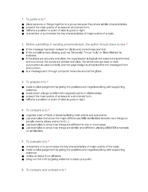 Quiz 1 Basic Parts Of Speech Definitions And Identification - Which Of ...