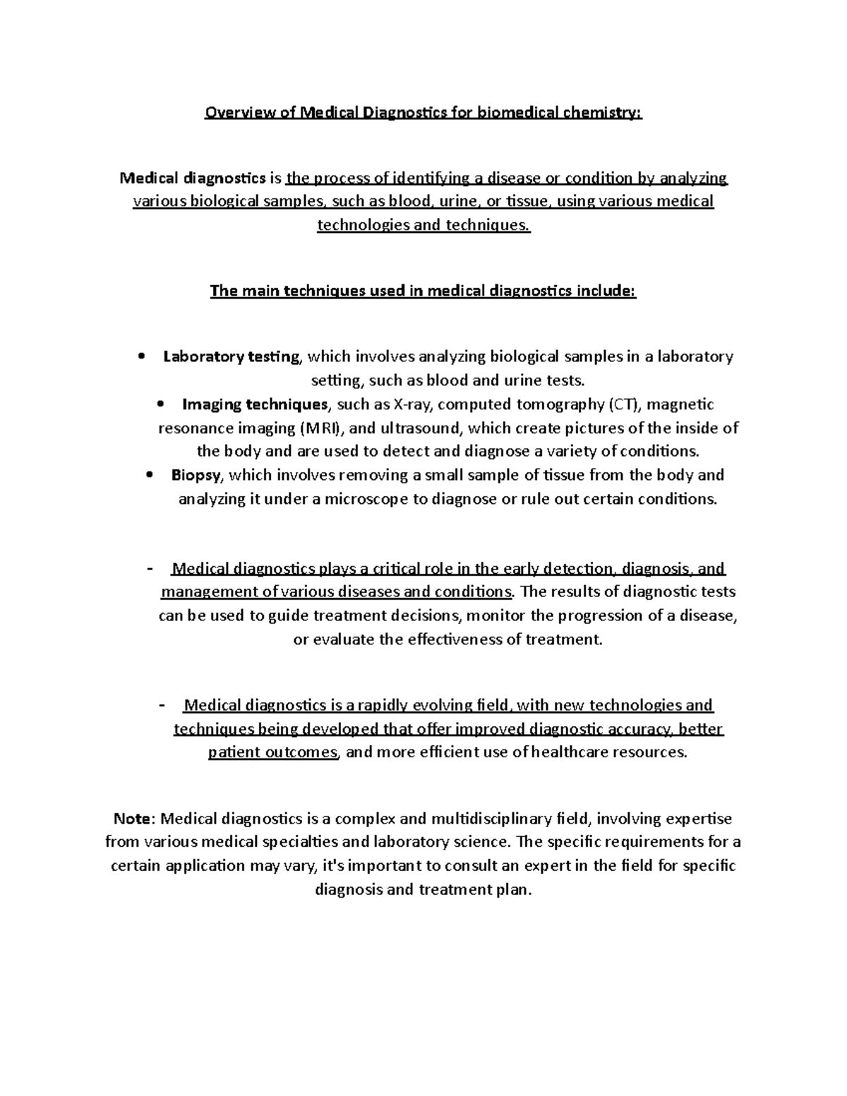 medical diagnostic thesis pdf