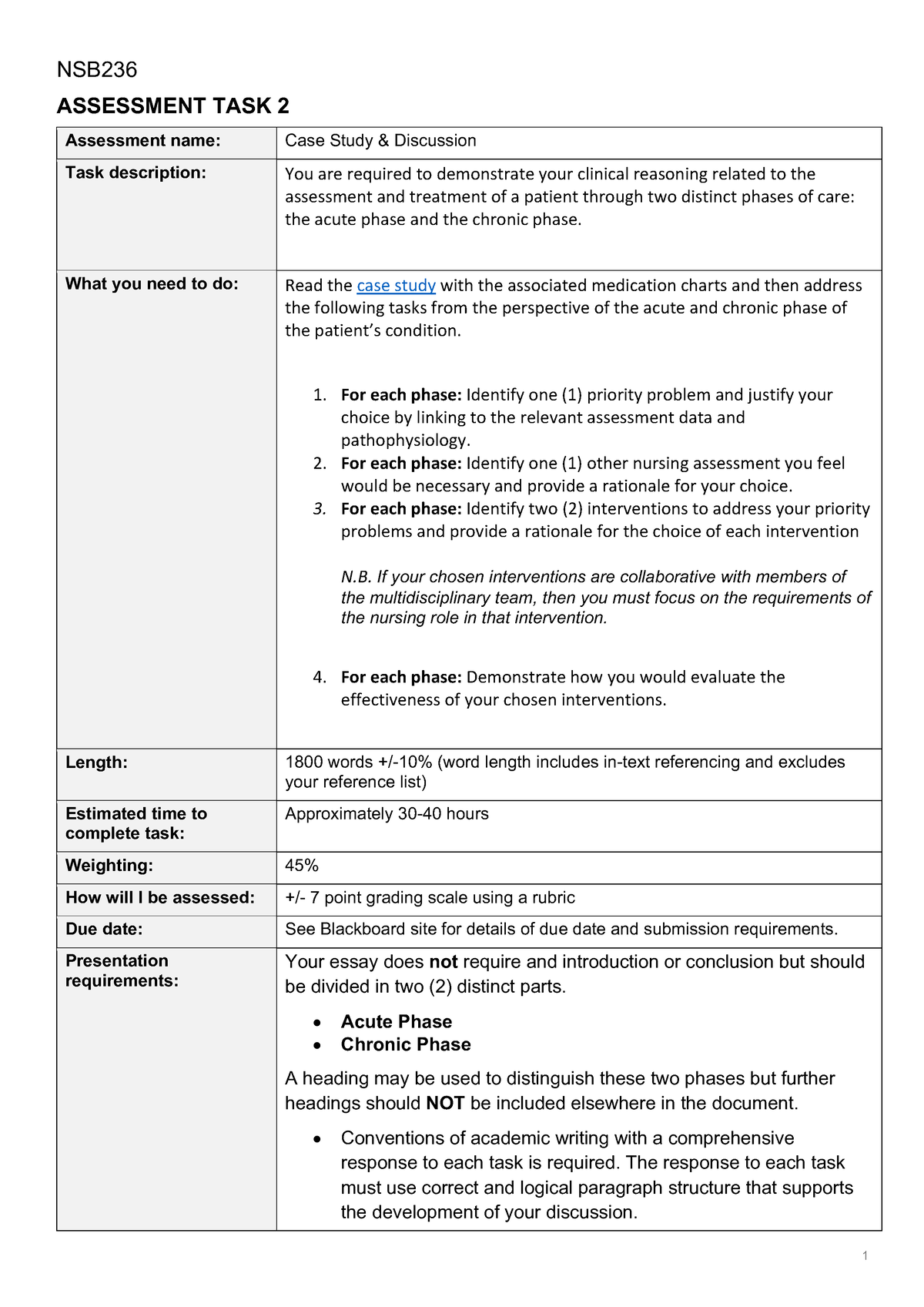 lesson 3 outline case study answers