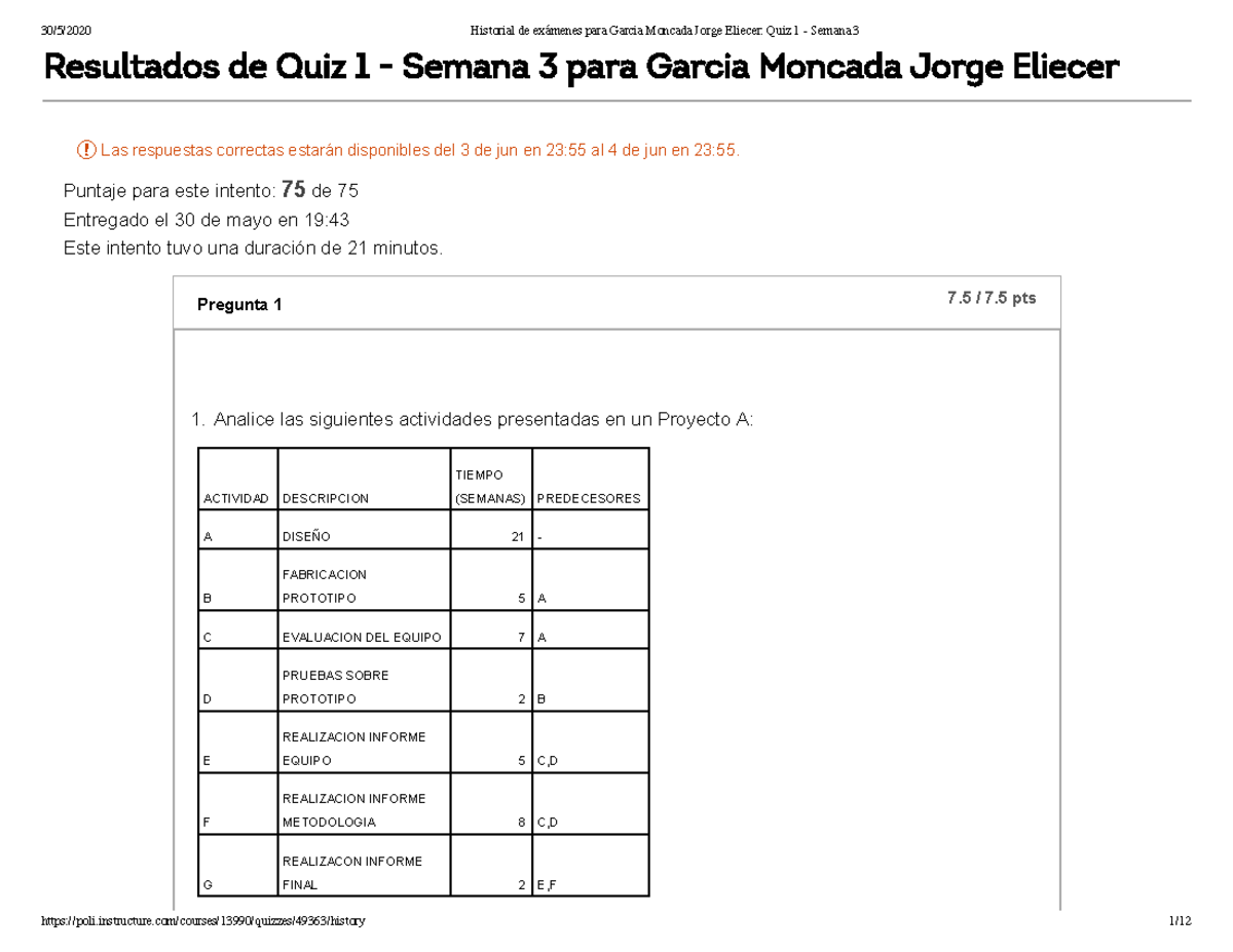 Final 8 1 Mayo 2020, Preguntas Y Respuestas - Resultados De Quiz 1 ...