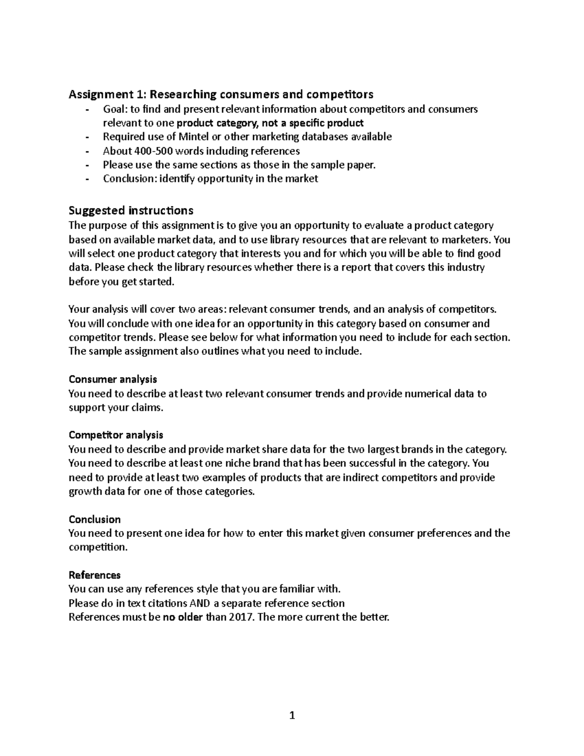 Blackboard Assignments Fall 2022 Market Screening Assignmentn ...