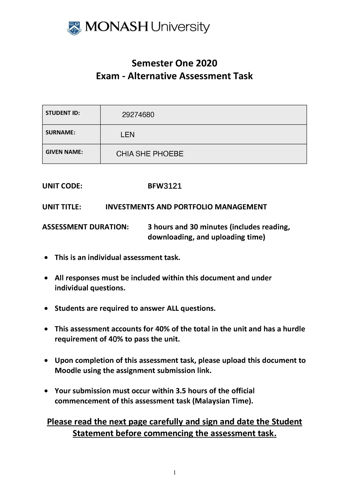 Exam 10 June 2020, Questions - Warning: TT: Undefined Function: 32 ...