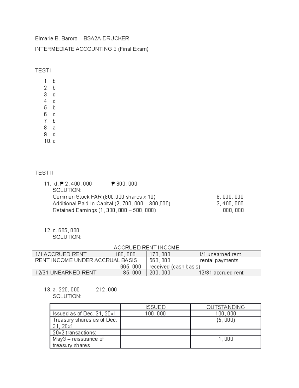 Elmarie B (IA3 Final EXAM) - Elmarie B. Baroro BSA2A-DRUCKER ...