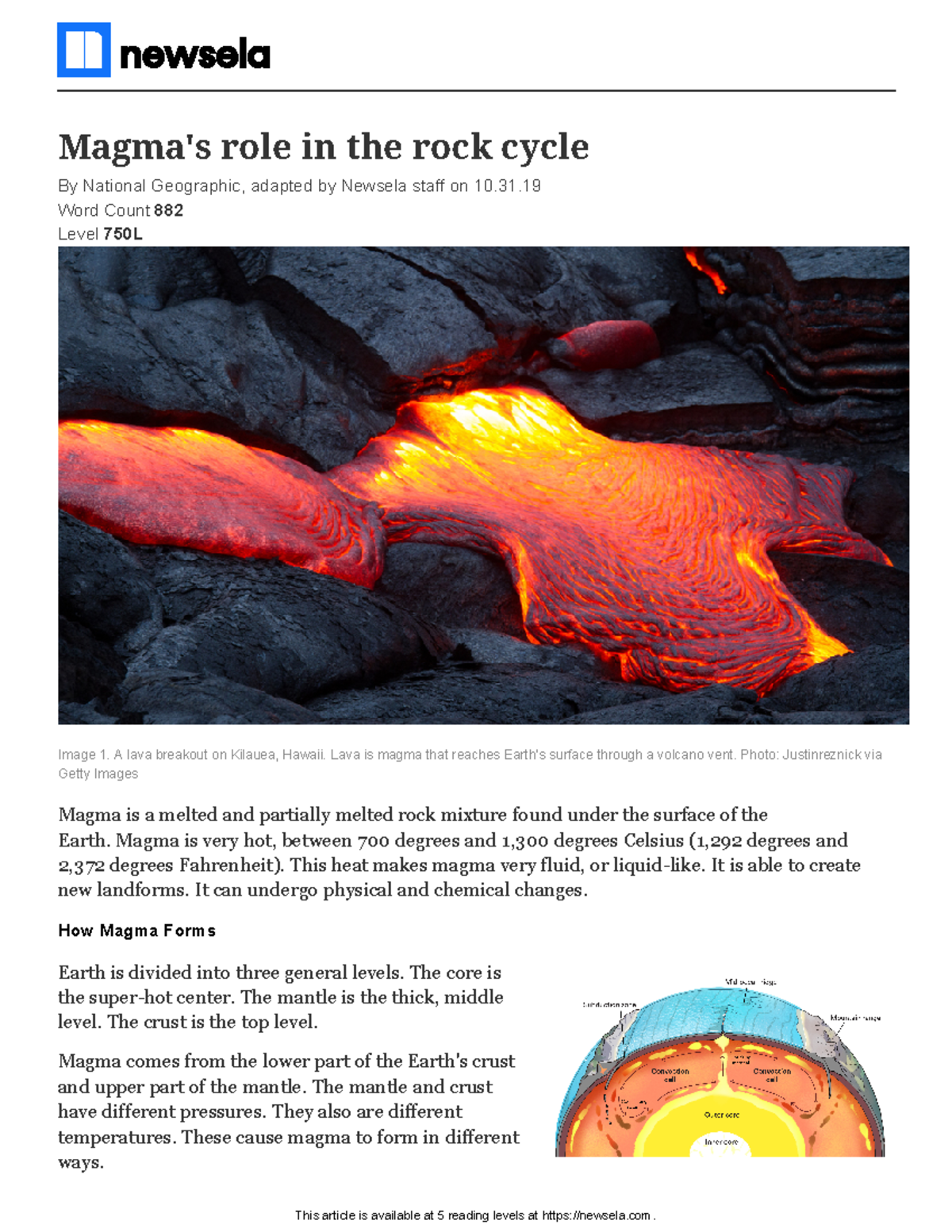 News ELA Magma s Role in the Rock Cycle Magma's role in the rock