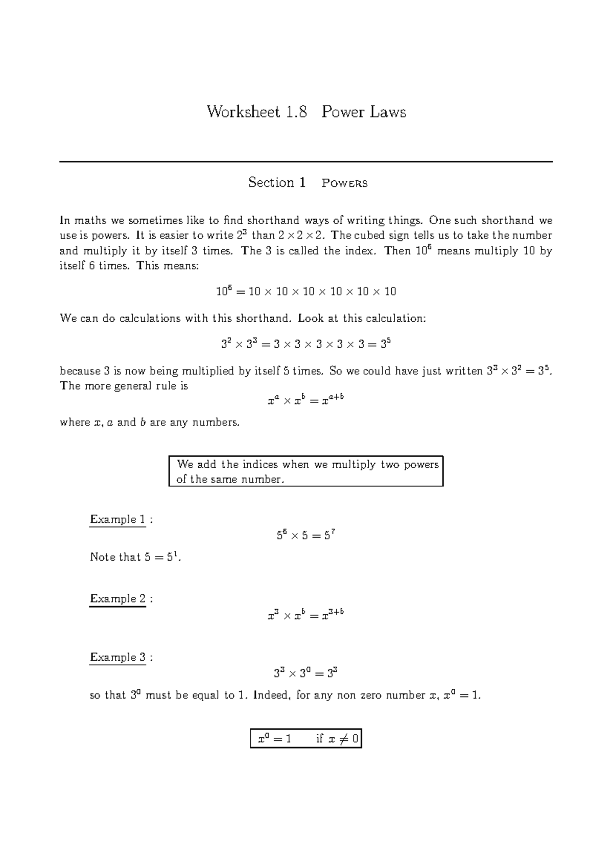 1-8-power-laws-mathematics-worksheet-1-8-power-laws-section-1