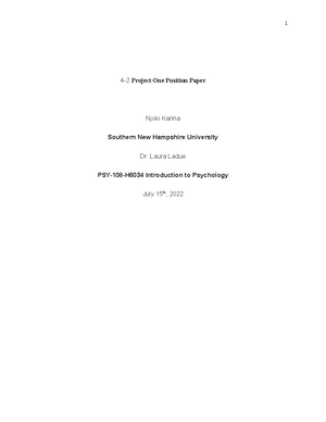 [Solved] What are examples i can write about for Hum 102 module one ...