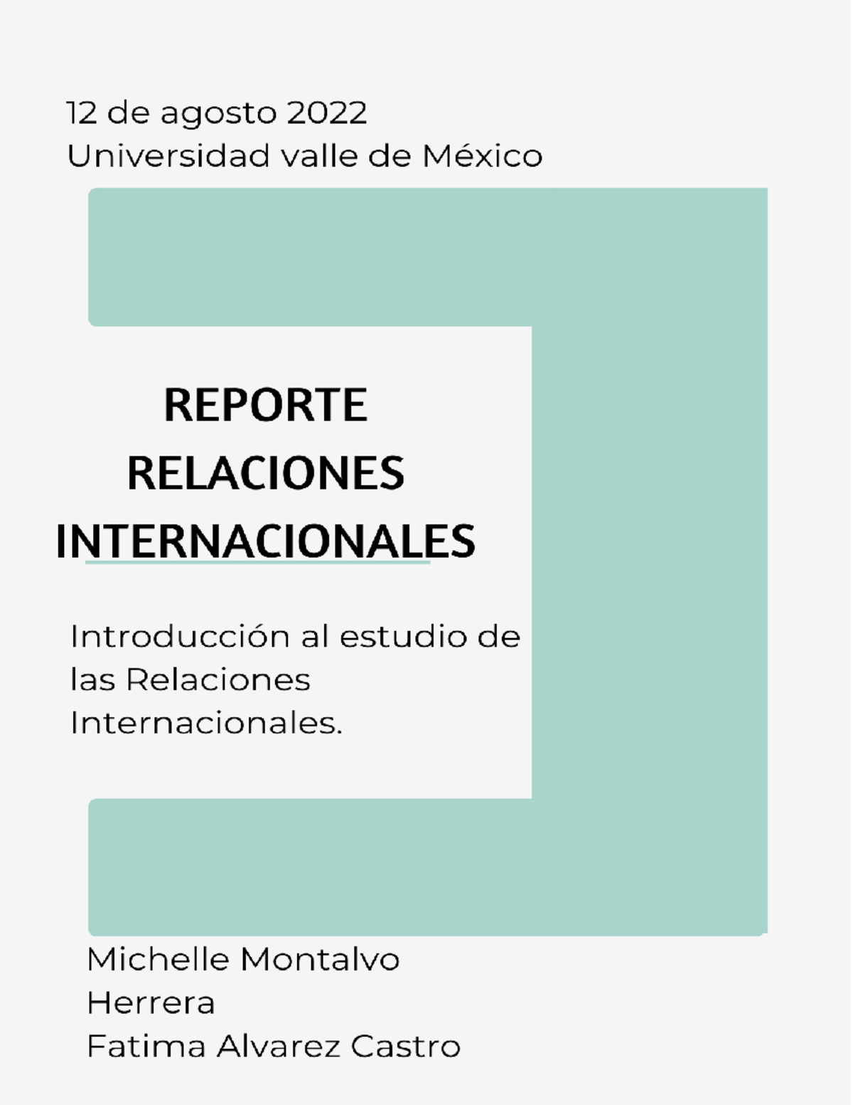 Reporte RRII - Proyecto RRII - INTRODUCCION. Para este trabajo se ...