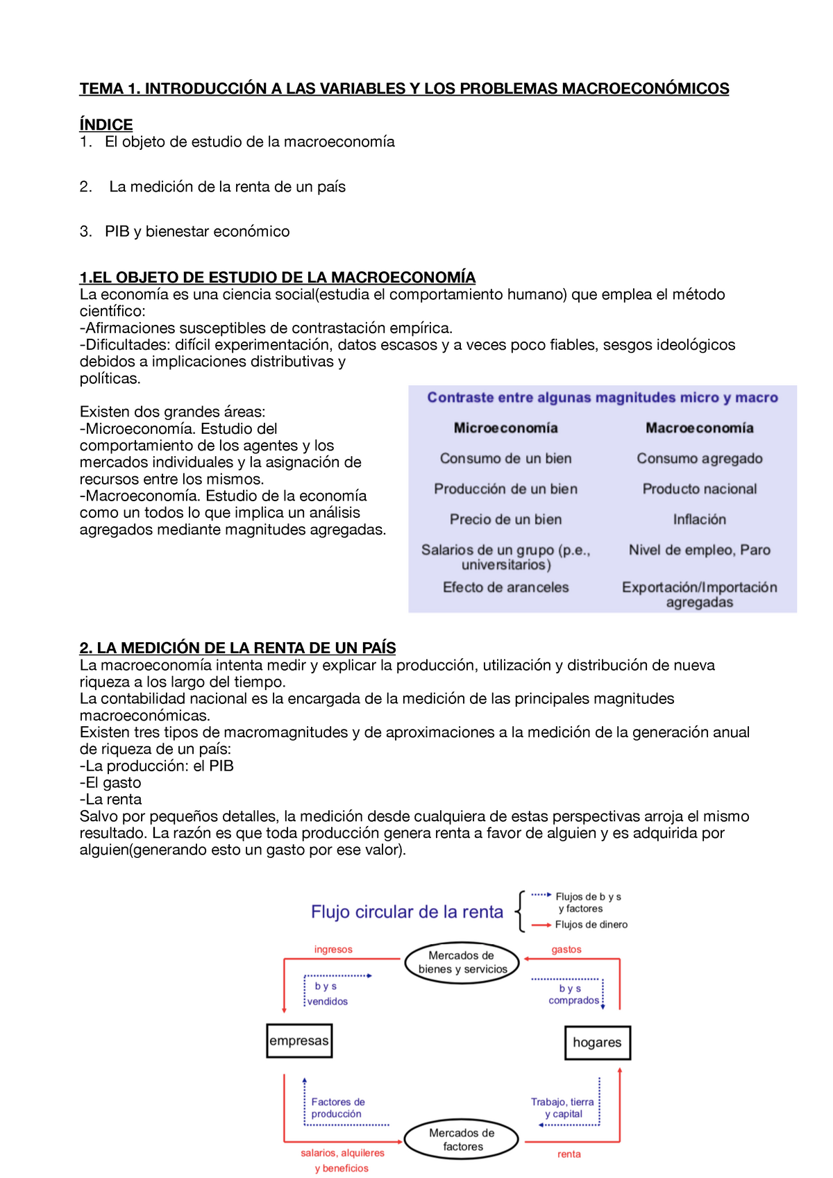 TEMA 1 Intro 2 - Apuntes 1 - TEMA 1. INTRODUCCIÓN A LAS VARIABLES Y LOS ...