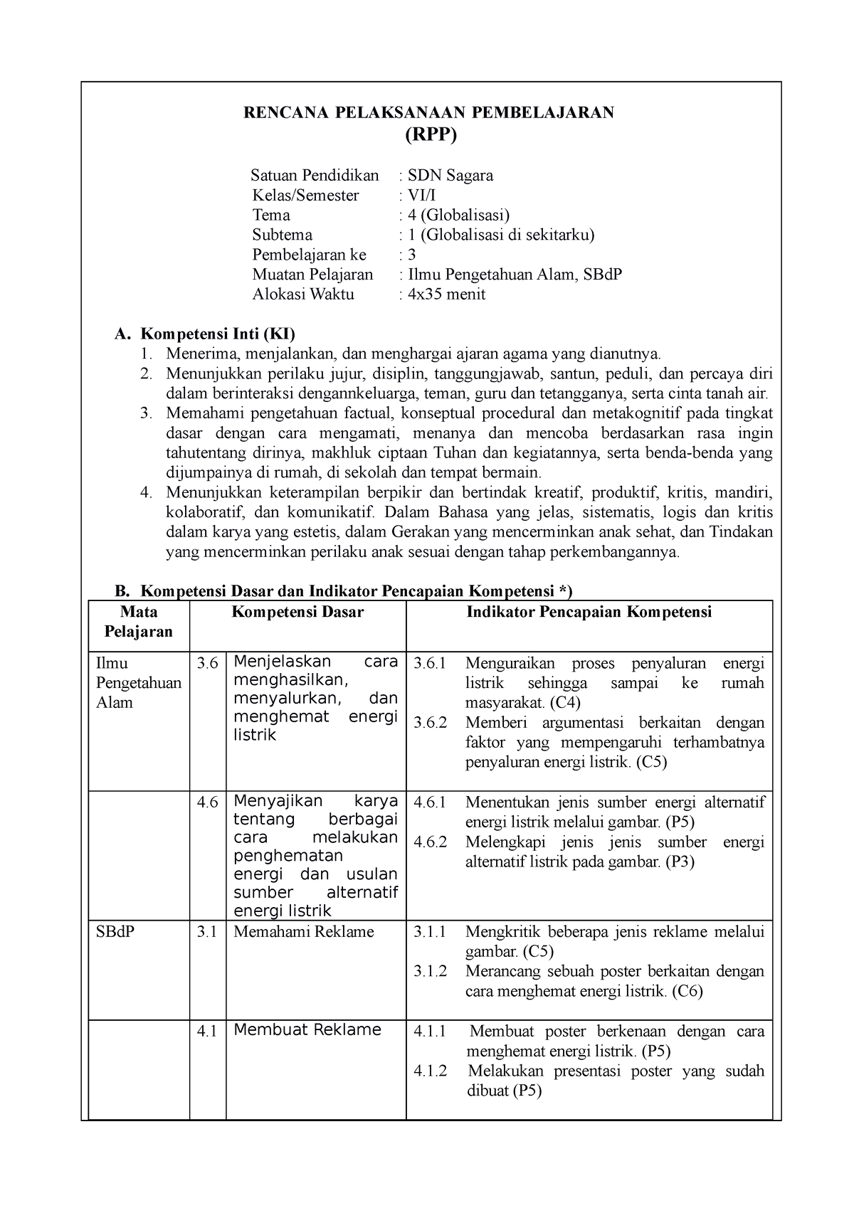 RPP Sem 1 2022-2023 - You Can Get It - RENCANA PELAKSANAAN PEMBELAJARAN ...