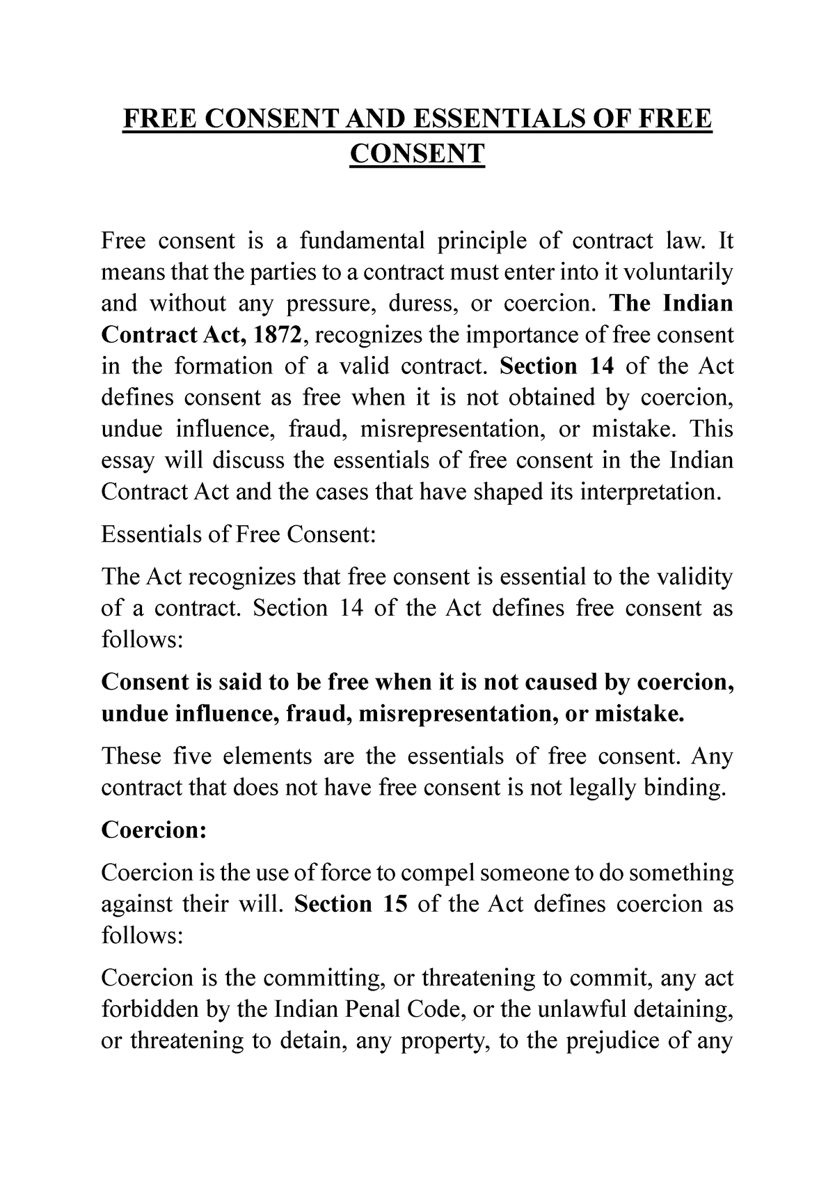 free-consent-and-essentials-of-free-consent-free-consent-and