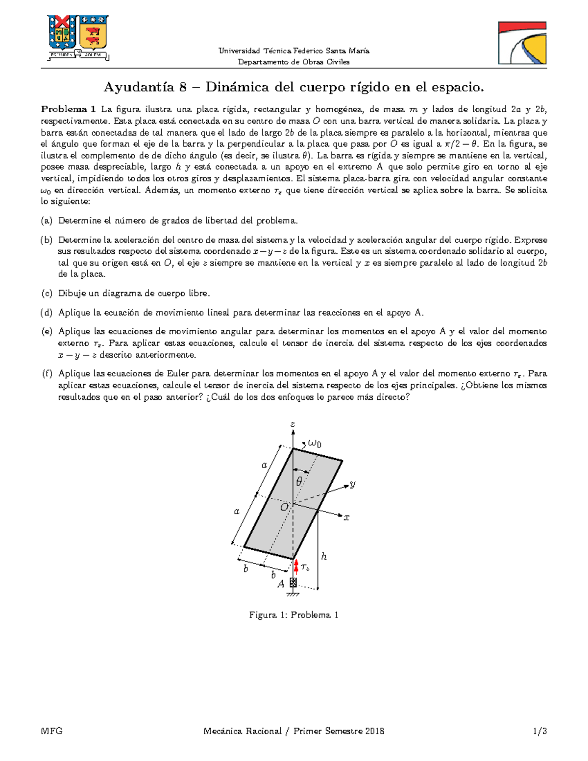 Ayudantia 8 Ejercicios Resueltos Universidad T Ecnica Federico 
