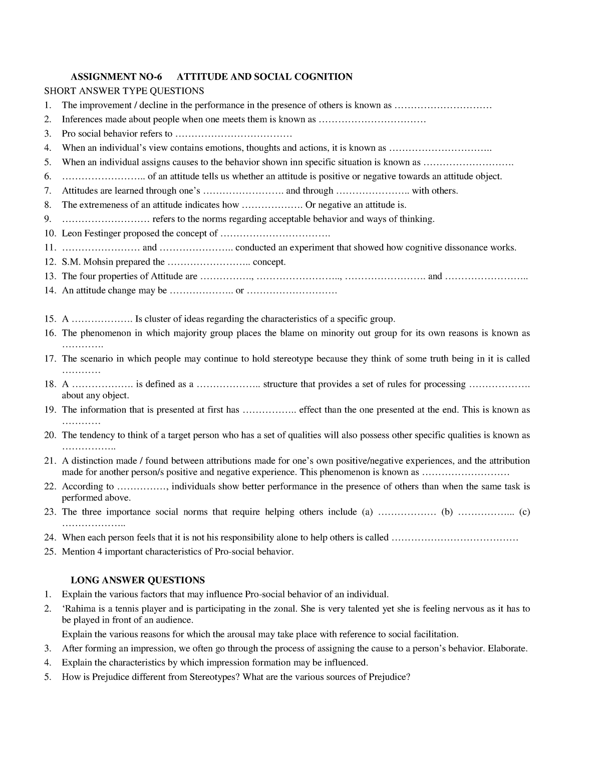 cbse-class-12-psychology-worksheet-assignment-no-6-attitude-and