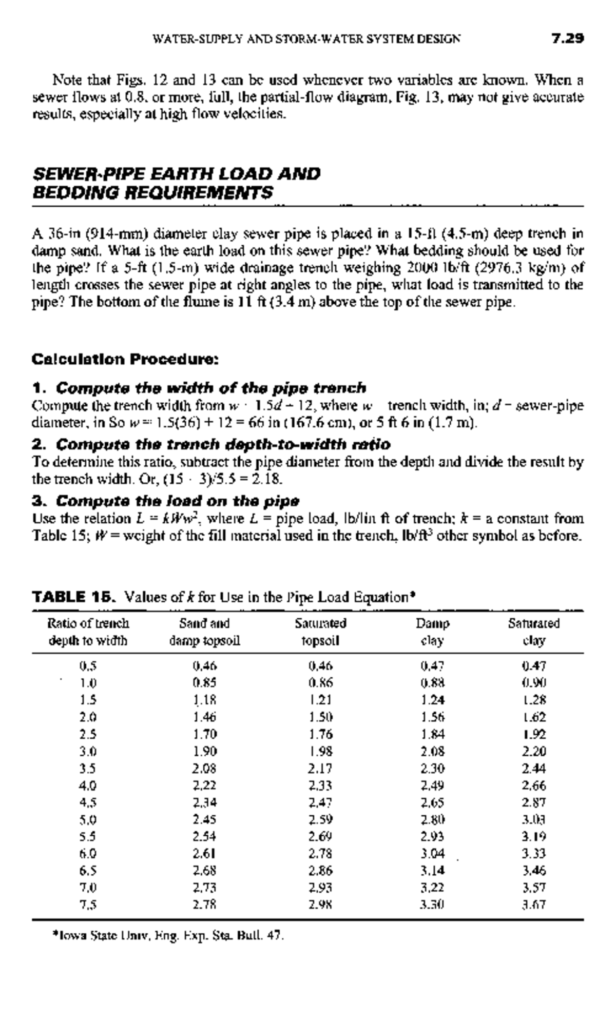 Handbook of civil engineering calculations 84 Note that Figs. 12 and