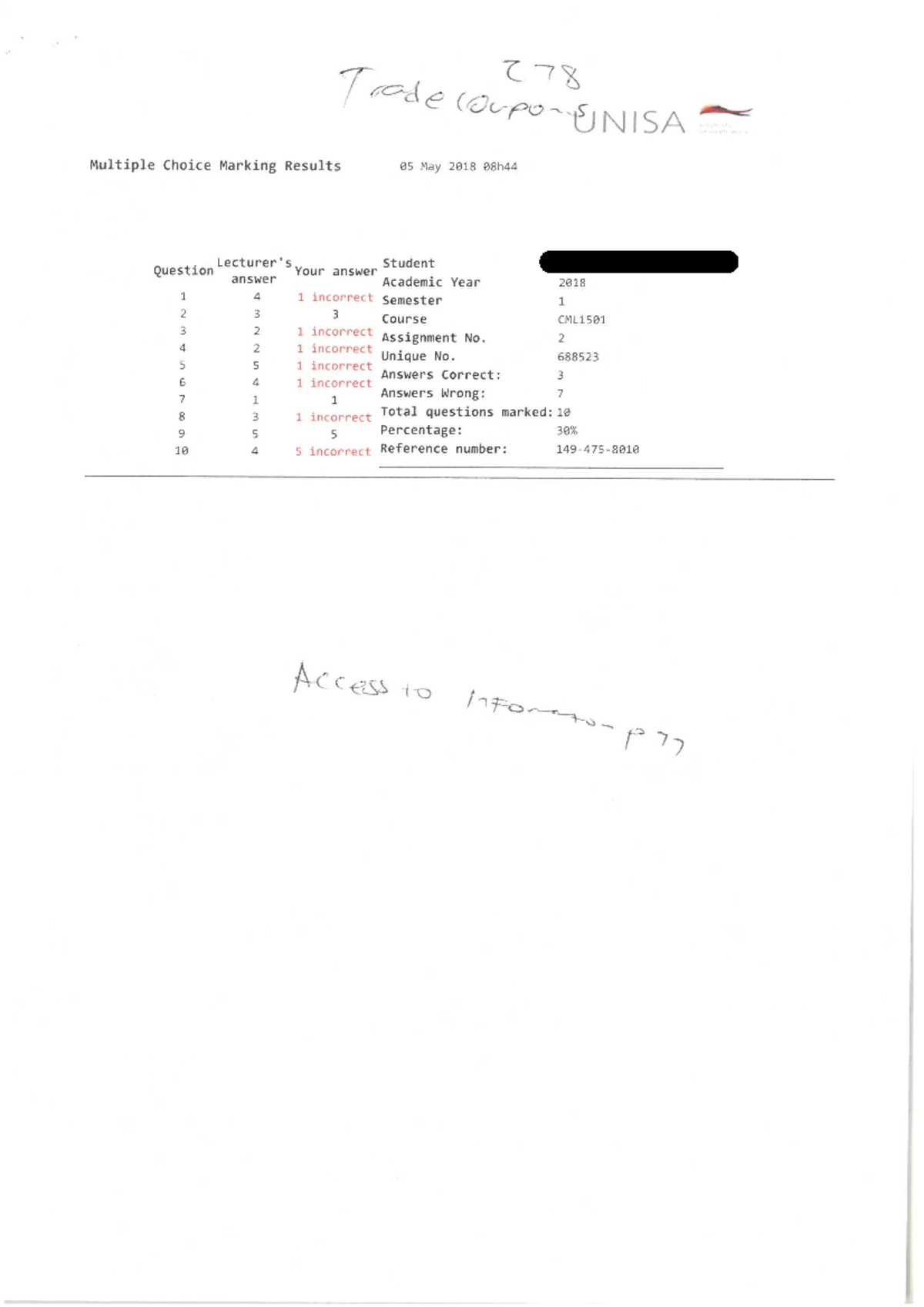 Assignment Memo 1 Assignment Memo Gcs1501 Studocu