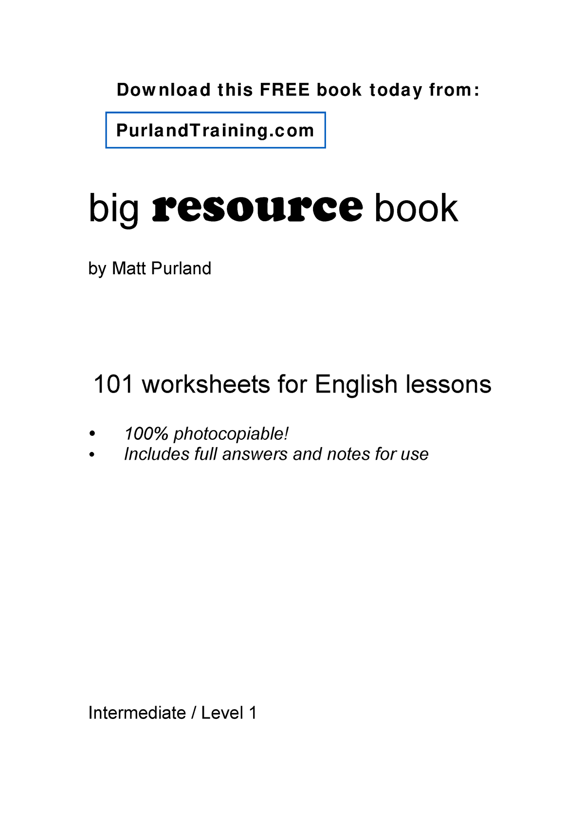 english-big-resource-book-big-resource-book-by-matt-purland-101-worksheets-for-english-lessons