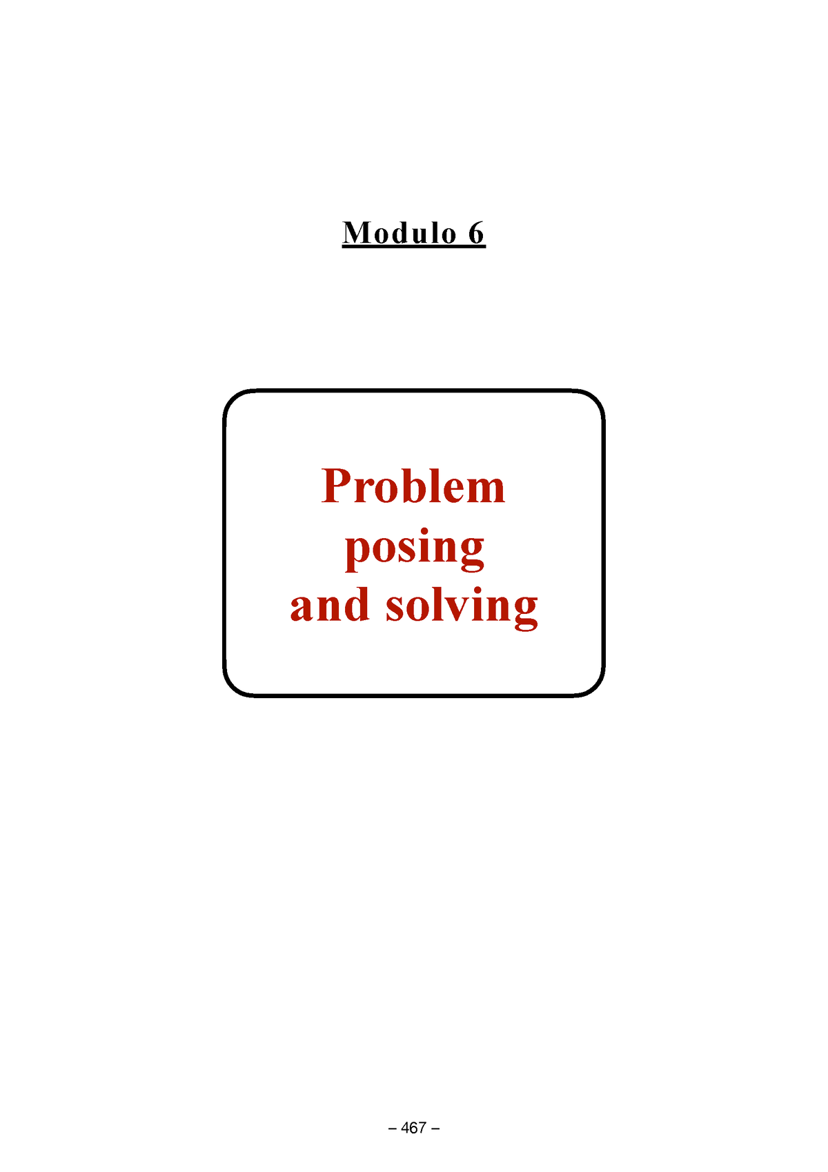 problem posing e problem solving differenza