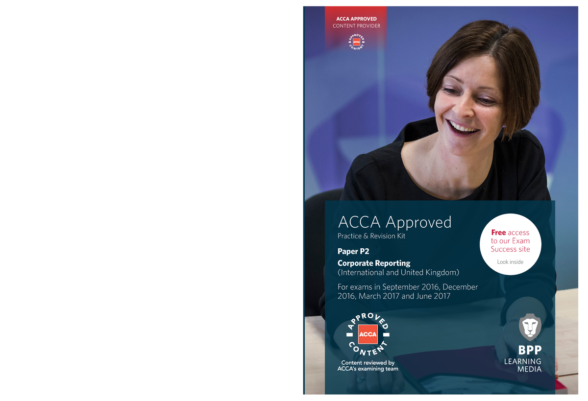 - Revision P2 Financial 2016 - ACCA Advance ... Kit Reporting