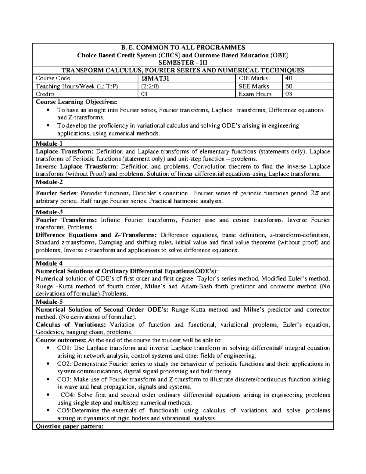Csesyll - Lecture notes 5 - B. E. COMMON TO ALL PROGRAMMES Choice Based ...