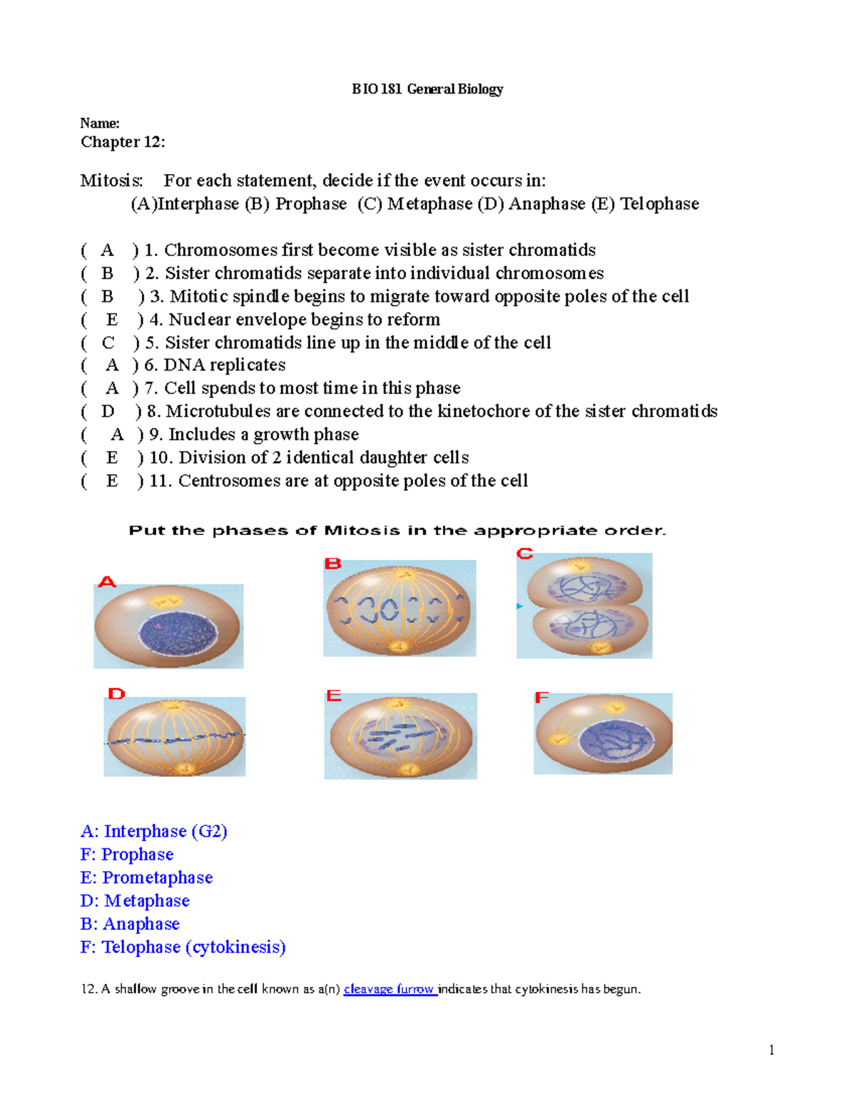 mastering biology chapter 12 homework answers