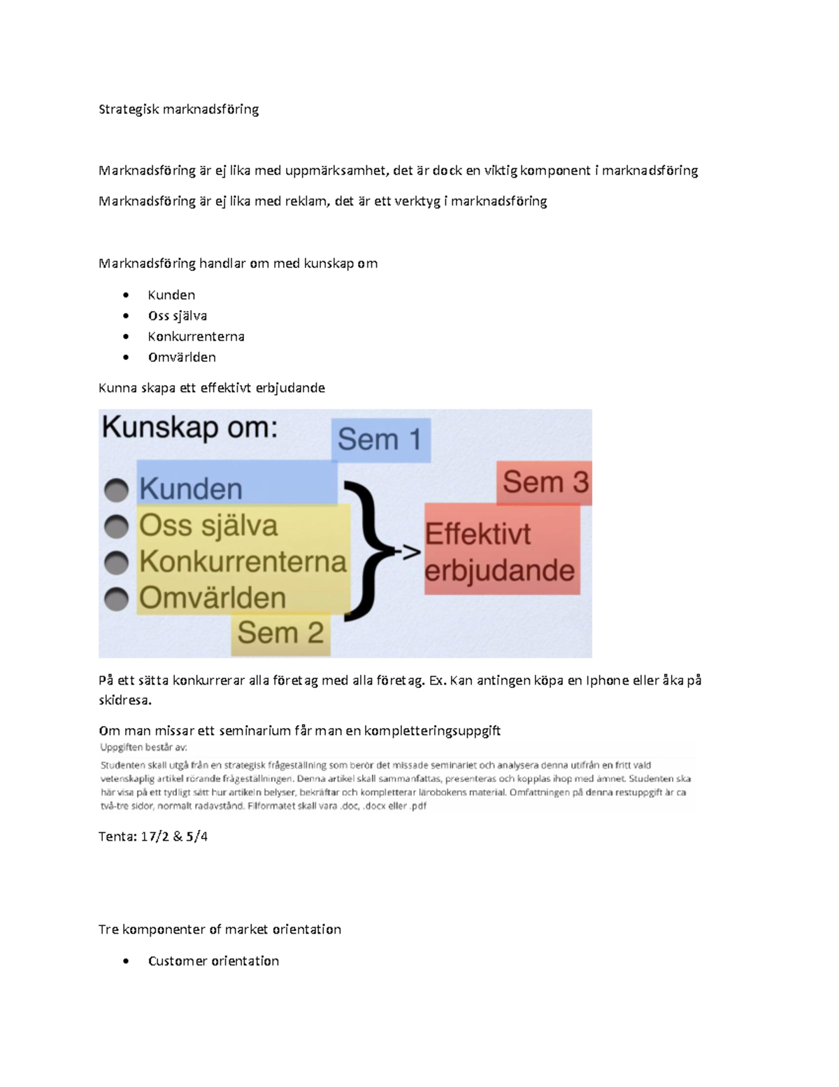 Strategisk Marknadsföring Föreläsningar - Strategisk Marknadsföring ...