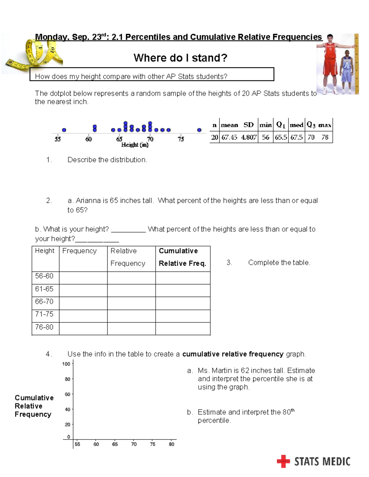 Chapter+2+Student+Notes+2024-2025 - Cumulative Relative Frequency ...