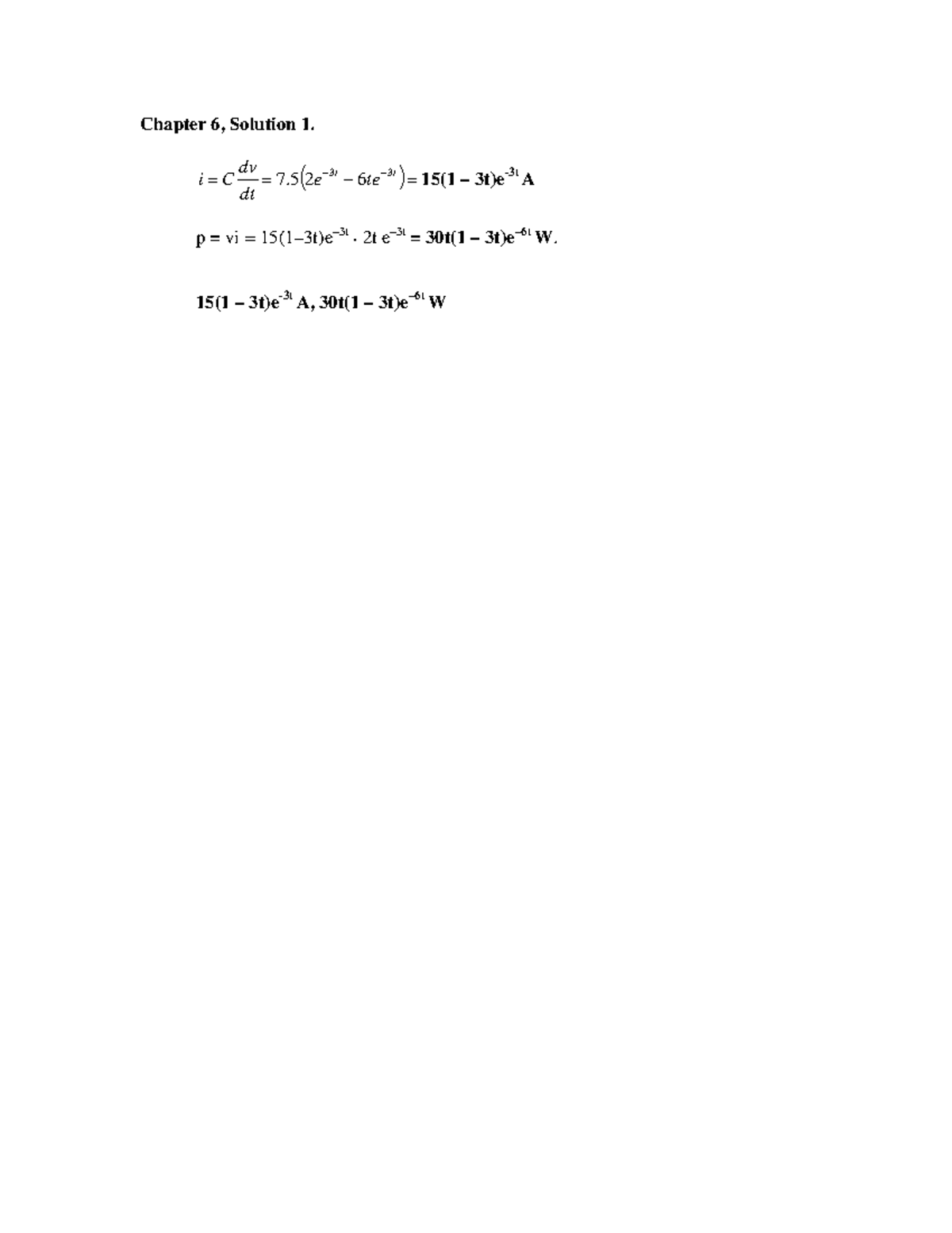 Chapter 6 - electronics for fundumental. solution. may be it will help ...