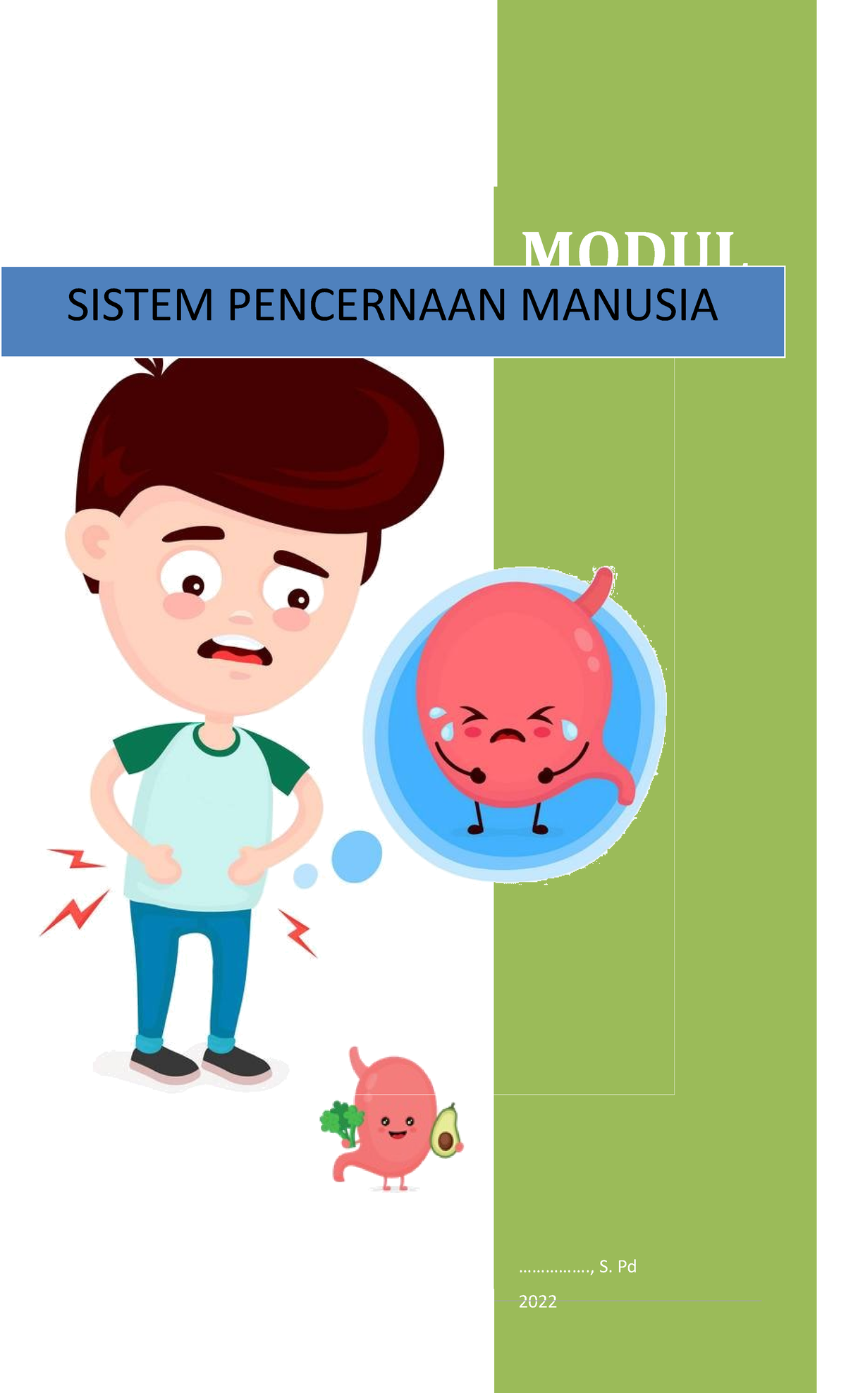 Template Modul - MODUL ................, S. Pd 2022 SISTEM PENCERNAAN ...