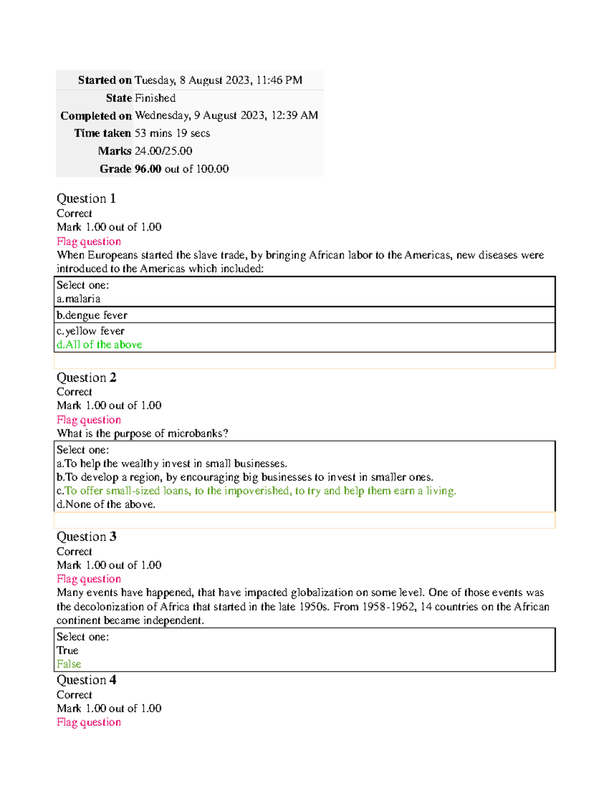 POLS 1503-01 Review Quiz Attempted - FeedbackQuestion ...