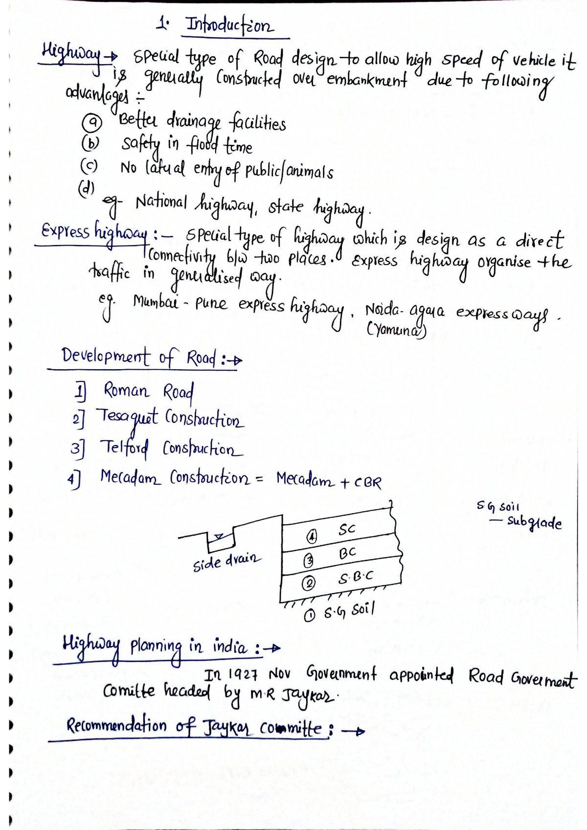 Highway Engg - Civil Engineering - Studocu