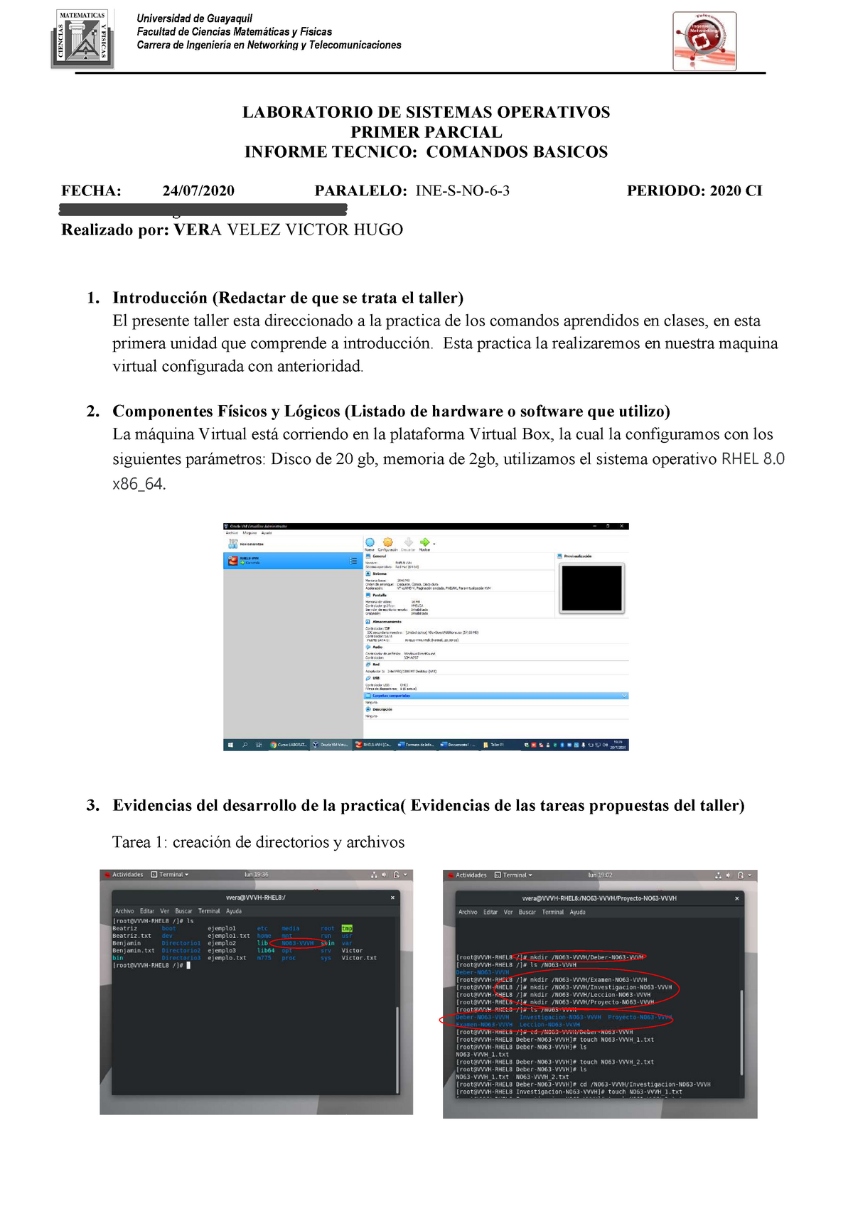 NO63 VVVH - Comandos Basicos Linux - Facultad De Ciencias Matemáticas Y ...