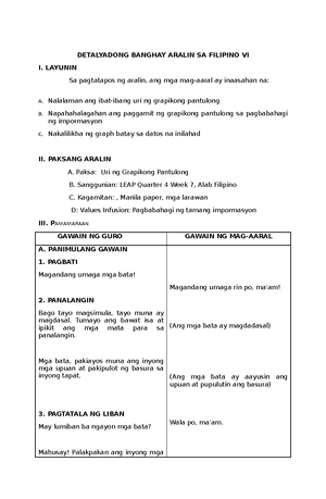 Two Way TOS - Sample Table of Specification - Content Time Spent No ...