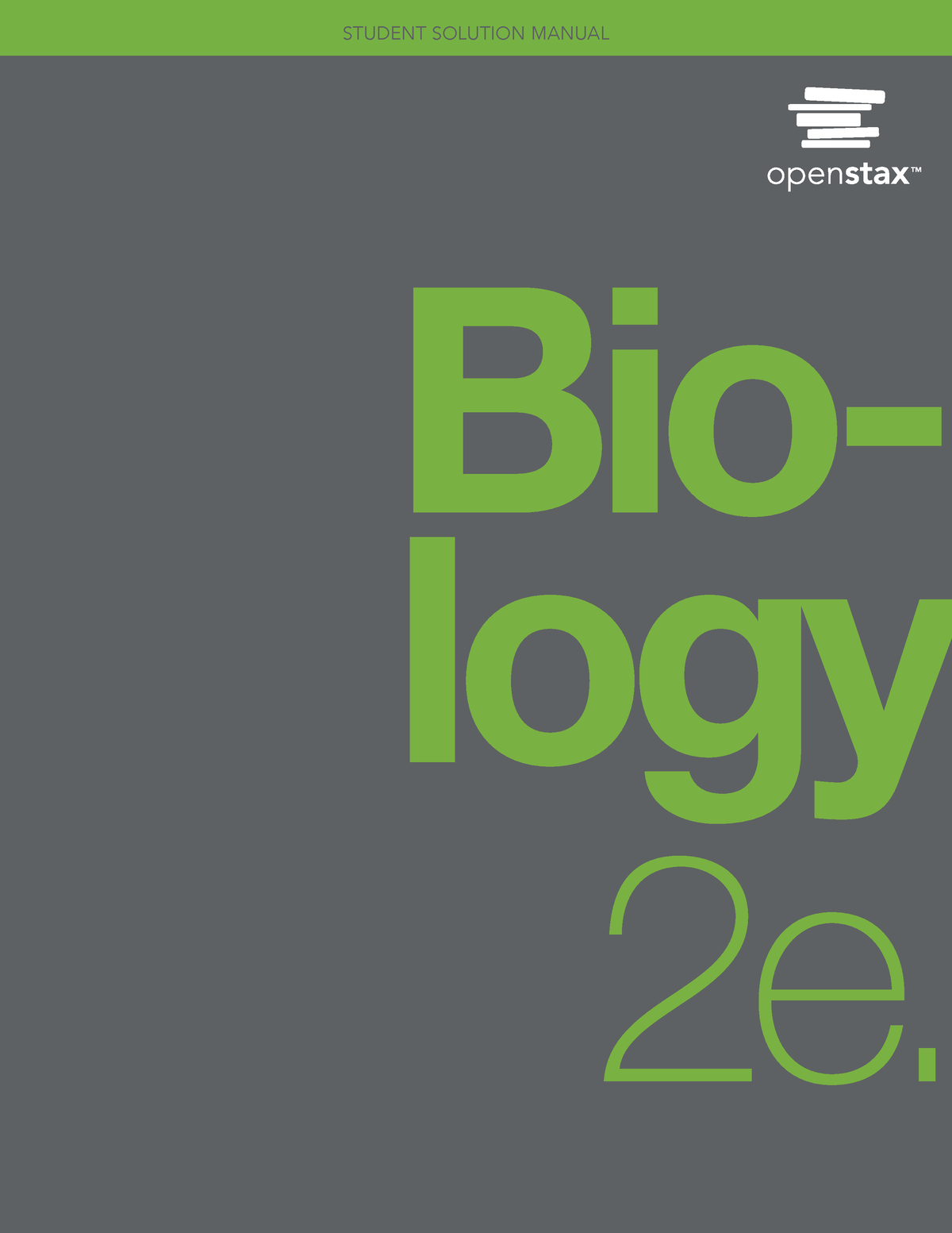 - Biology 2e - Student Solution Manual-Open Stax - STUDENT SOLUTION ...