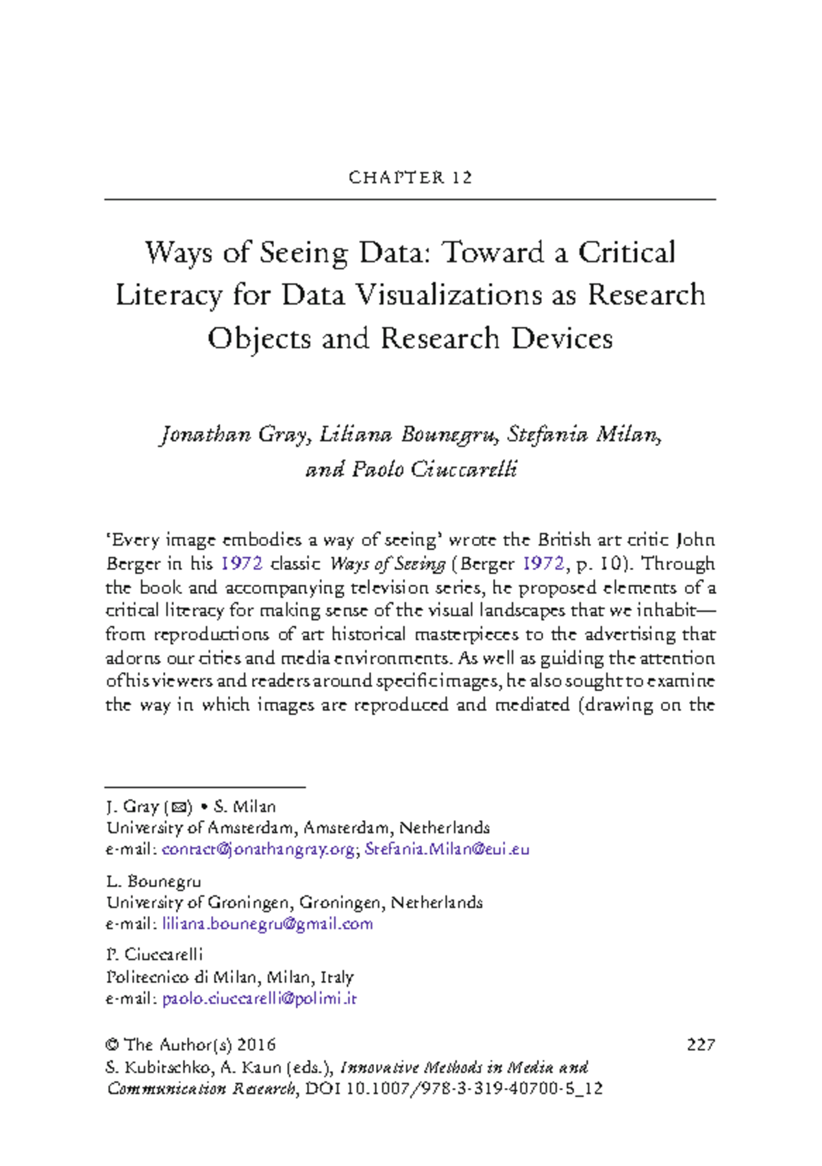 Gray et al - Ways of seeing data - © The Author(s) 2016 227 S ...