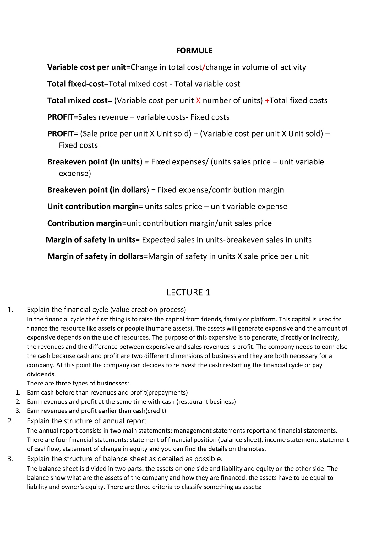 lezione-1-2-su-management-formule-variable-cost-per-unit-change-in