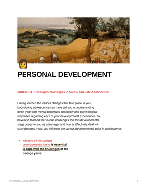 Perdev Q1 Mod1 Knowing-Oneself - Personal Development Quarter 1 ...