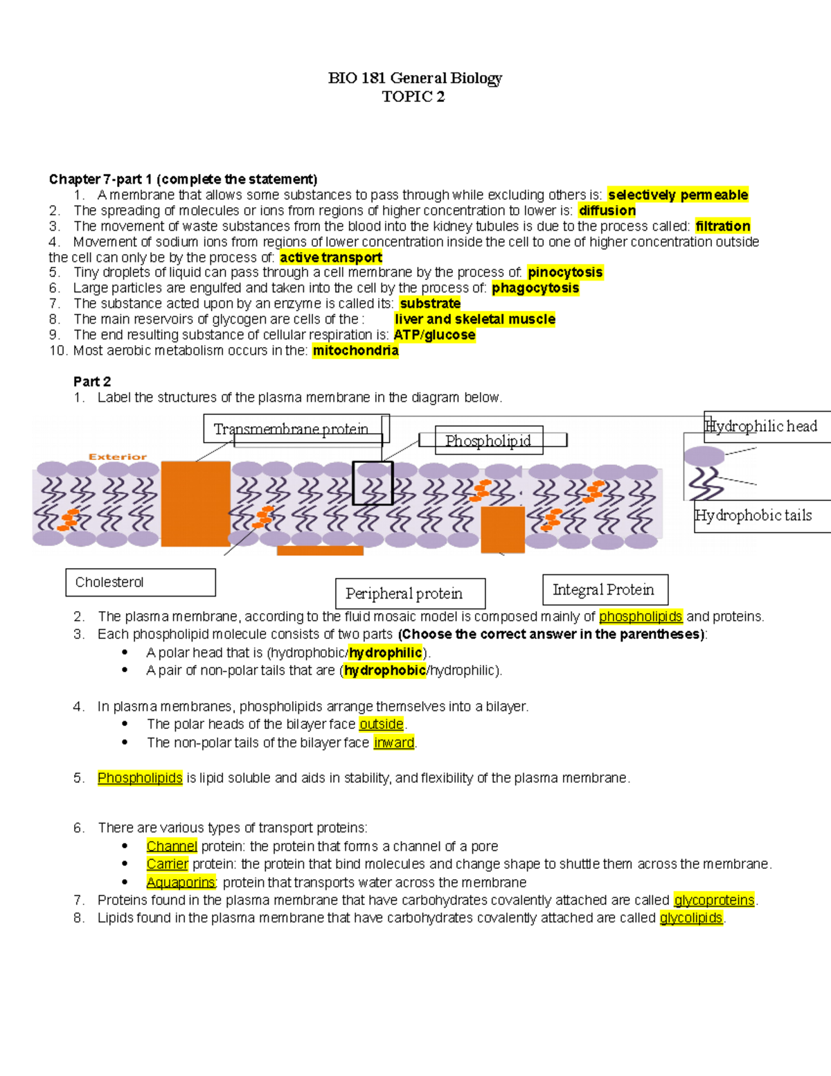 biology form 4 chapter 7 essay questions